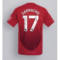 Manchester United Alejandro Garnacho #17 Fußballbekleidung Heimtrikot 2024-25 Kurzarm